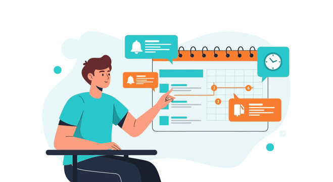 Planning And Organization: The Art Of Scheduling And Time Management, Conceptual Vision