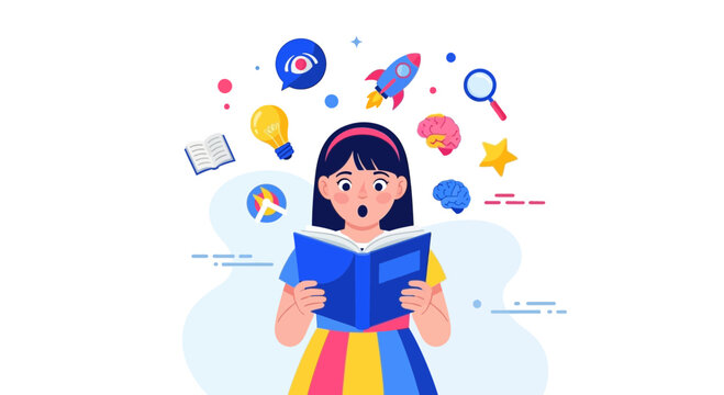 Young Reader Amazed By The Story And Its Incredible Symbols: Learning And Knowledge