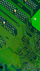 Electronic circuit board abstract background. computer hardware.