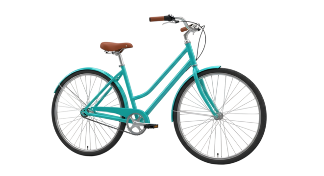 Classic City Bicycle Cruiser Bike Womens Cycle Teal Commuter Bicycle