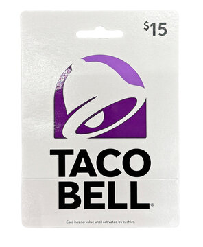 Taco Bell gift card.