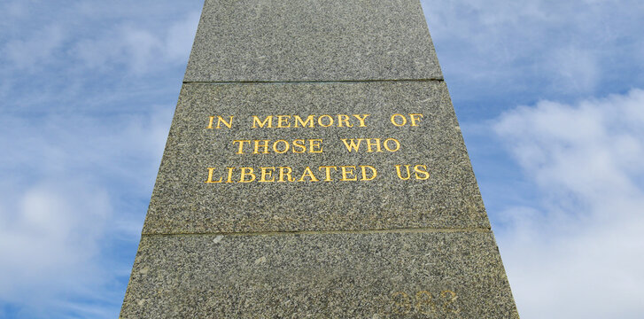 Cenotaph In Memory of Those who liberated US.  Remembrance day. Veteran Day. War Memorial