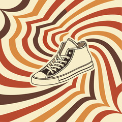 Zigzag Funky – Groovy Geometric Abstract Optical Background