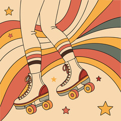 Twisted Ribbon Swirl – 3D Psychedelic Optical Background