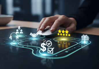 Digital strategy and business growth with technology and data