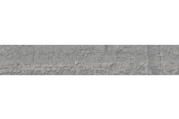 Aerial view of gray asphalt road surface is isolated.