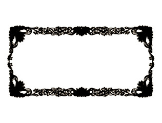 New frame design vector image.