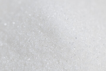 Extreme Close Up Macro White Sugar Texture