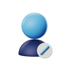 Avatar 3d icon png boy 3d icon avatar 3d cartoon png icon transparent background isolated on transparent background