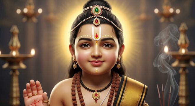 Ayyappa Swamy portrait, Saranam ayyappa