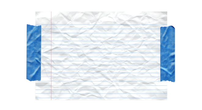 Abstract textured background with blue marbled paper edges and crumpled white paper overlay for creative design elements