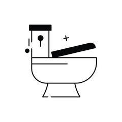 Water Closet vector icon