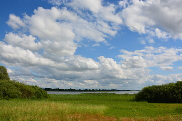 Ufer, See, Himmel, Horizont, Landschaft