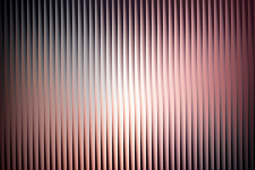 Obraz premium Abstract vertical ribbed texture with soft pink and white light reflections creating a futuristic and elegant background