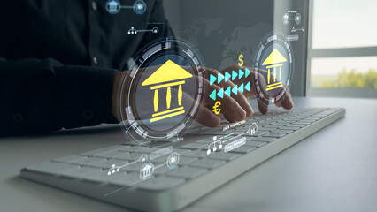 Secure bank transfers and financial transactions with data protection, encryption, and privacy for safe online and international payments.