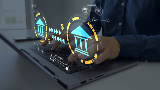 Secure bank transfers and financial transactions with data protection, encryption, and privacy for safe online and international payments. - Powered by Adobe