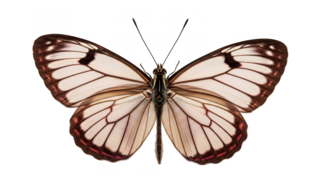 Butterfly isolated on transparent background