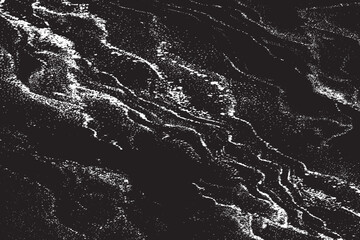 Abstract Black and White Grainy Texture – Flowing Marble or Sand Pattern Background