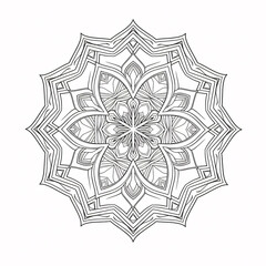 Mandala Coloring Page