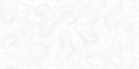 Abstract elevation map pattern with smooth flowing contour lines on a white surface, giving a sense of terrain depth and organic movement, ideal for minimalist art or tech design.