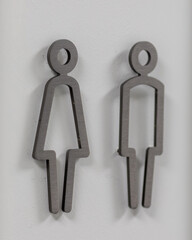 restroom sign, men, women
