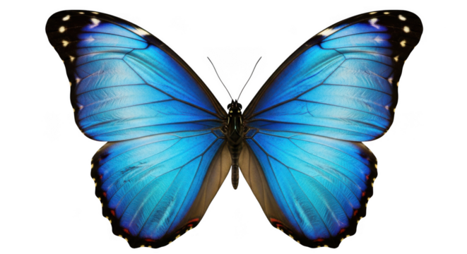 Butterfly isolated on transparent background