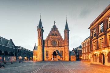 The Hague, Netherlands at the Ridderzaal in the morning time. 883