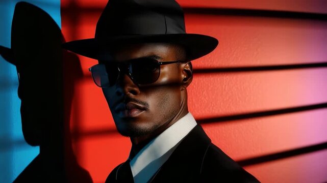 Vintage style icon: retro charm, gangster confidence, soul elegance, disco fashion, classic tailoring, urban glamour, gentleman status, peaky edge, funk vibe, bespoke grace, early presence