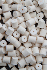 Miniature Felt Polishing Spindles Texture