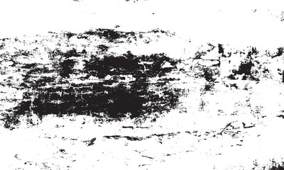 Obraz premium Distressed black and white texture with grunge effect isolated on white background