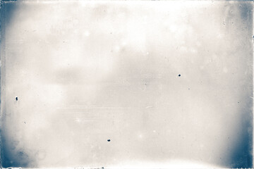 Vintage slide film of an old camera with film grain, dusts and scratches and lens vignetting template on transparent background (png image).	