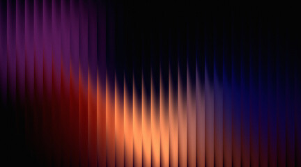 Abstract background with vertical lines and gradient color shift