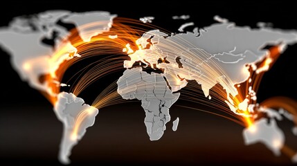 Global Economy and Financial Trade A Networked World Connecting Markets and Innovations Seamlessly