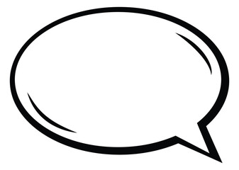 speech bubble, chat, talk, communication, dialogue, thought, message, comic, graphic, outline, black, empty, blank, shape, icon, design, isolated, white background, png, text box, conversation, quote,