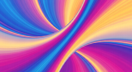 warp-speed streaks of iridescent color transitioning seamlessly between pink, purple, cyan, and gold.