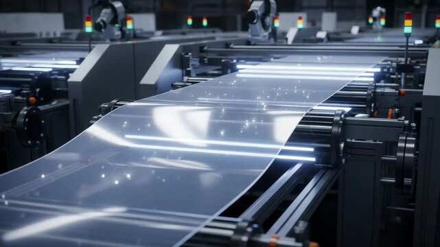 Flexible OLED Sheets in Low‑Light Industrial Printing with Shimmer