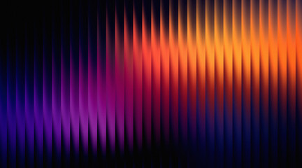 Modern abstract vertical line gradient backdrop vibrant colors