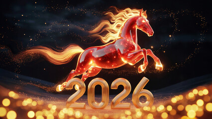 2026 is the Year of the Fire Horse in the Chinese Lunar Calendar. Happy New Year!