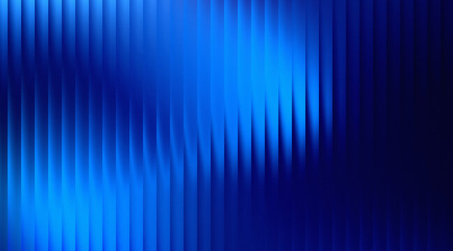 Vibrant blue abstract background with dynamic vertical lines