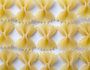 pasta on a white background