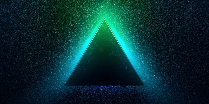 Abstract, grainy, neon, bright 3D background. Colorful beautiful waves, strokes, shapes on a neutral background. Graininess, blur, moving flow. For designers, marketers. Popular image, illustration.