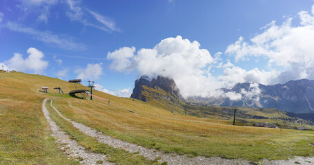 Auf der Seceda in S&uuml;dtirol
