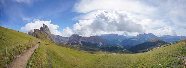Auf der Seceda in S&uuml;dtirol