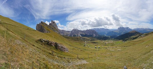 Auf der Seceda in S&uuml;dtirol