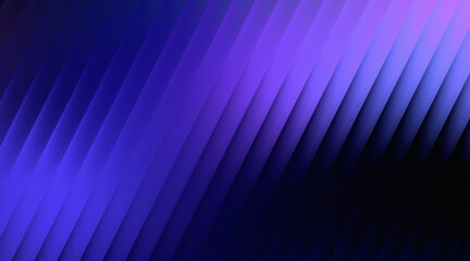 Geometric lines in purple and blue gradient abstract background