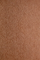 Close-up of Brown Leather Texture with Dense Wrinkles and Rich Rustic Surface