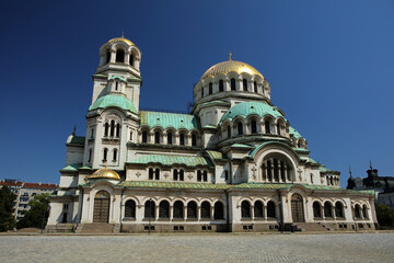 Obraz premium Saint Alexander Nevsky Cathedral, Sofia, Bulgaria