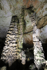 Speleothem - Various formations in the Magura Cave, close to the village of Rabisha, Bulgaria