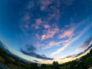 Sonnenuntergang in der Algarve