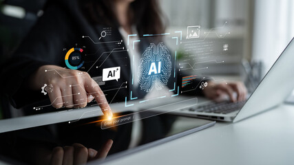 A creative platform powered by a generative AI brain. Users can enter prompts to generate content...